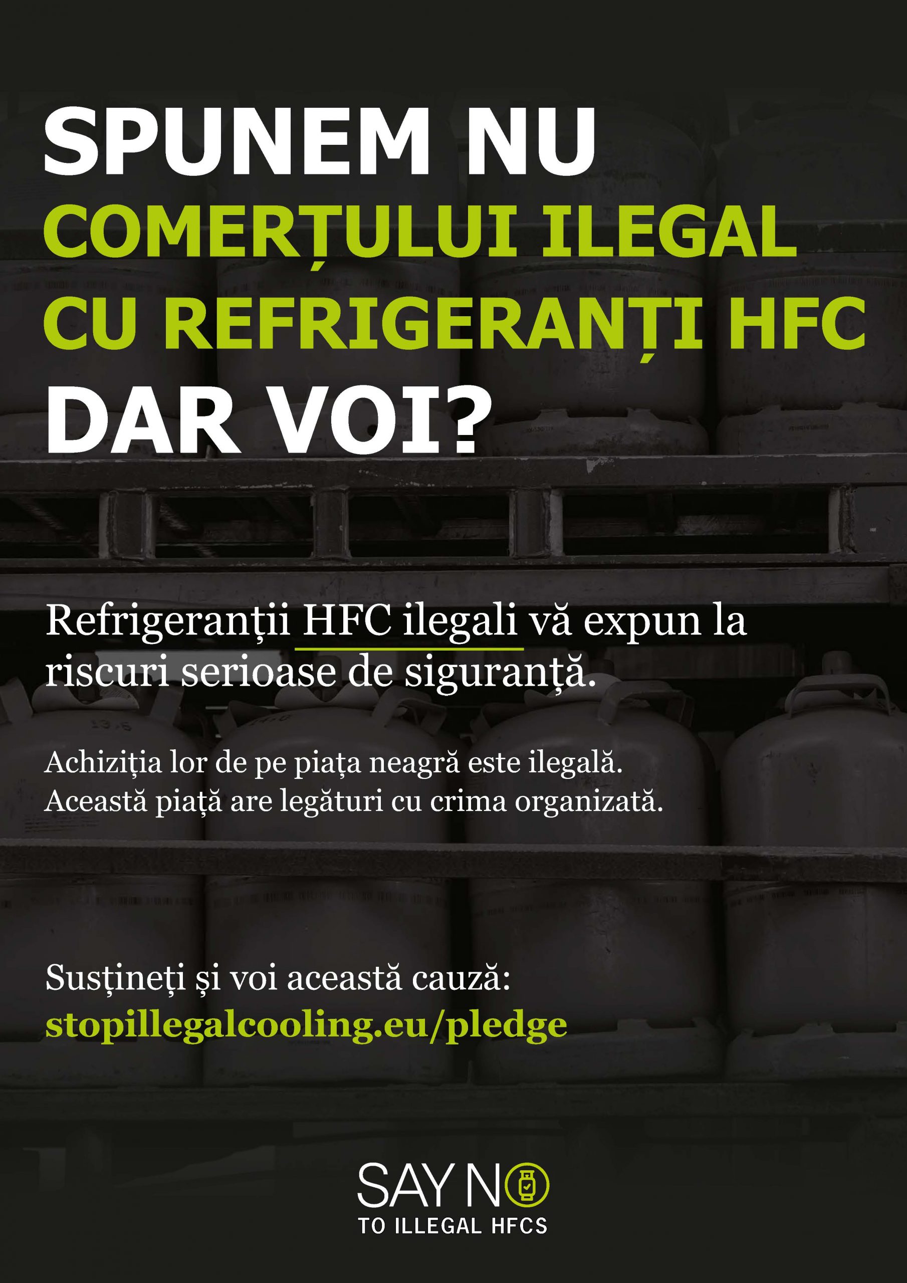 Say NO to illegal HFCs