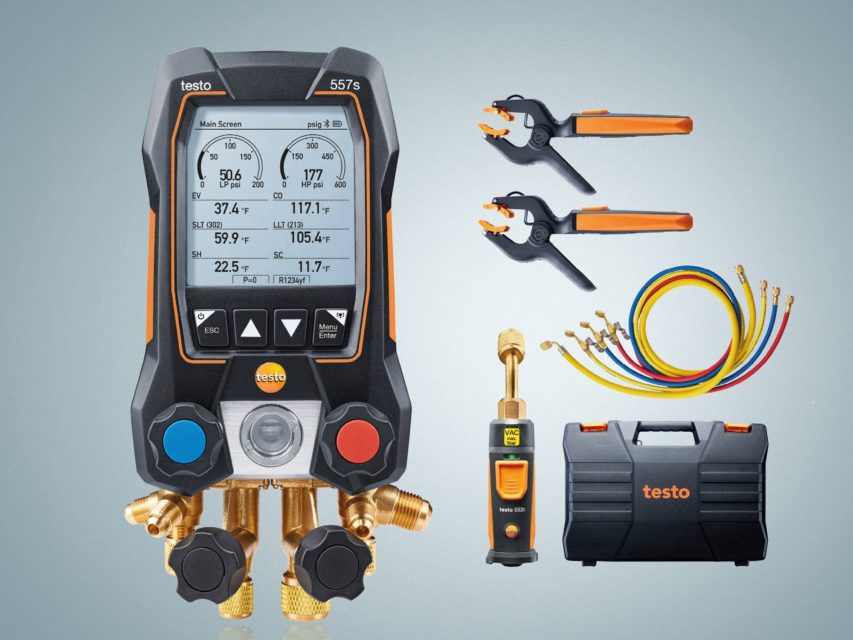 testo 557s Set Vacuum Smart cu furtunuri